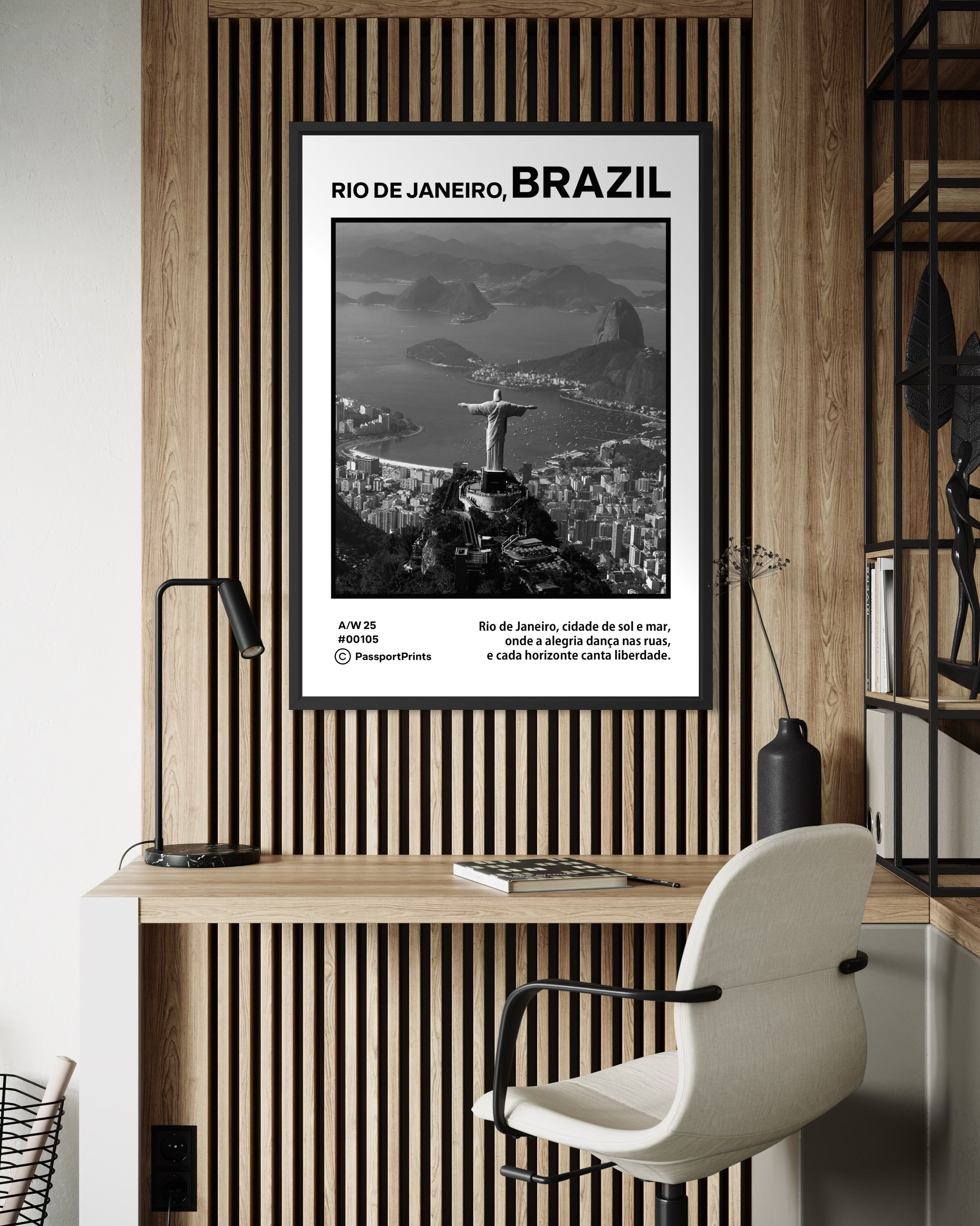 Rio De Janeiro, Brazil Poster