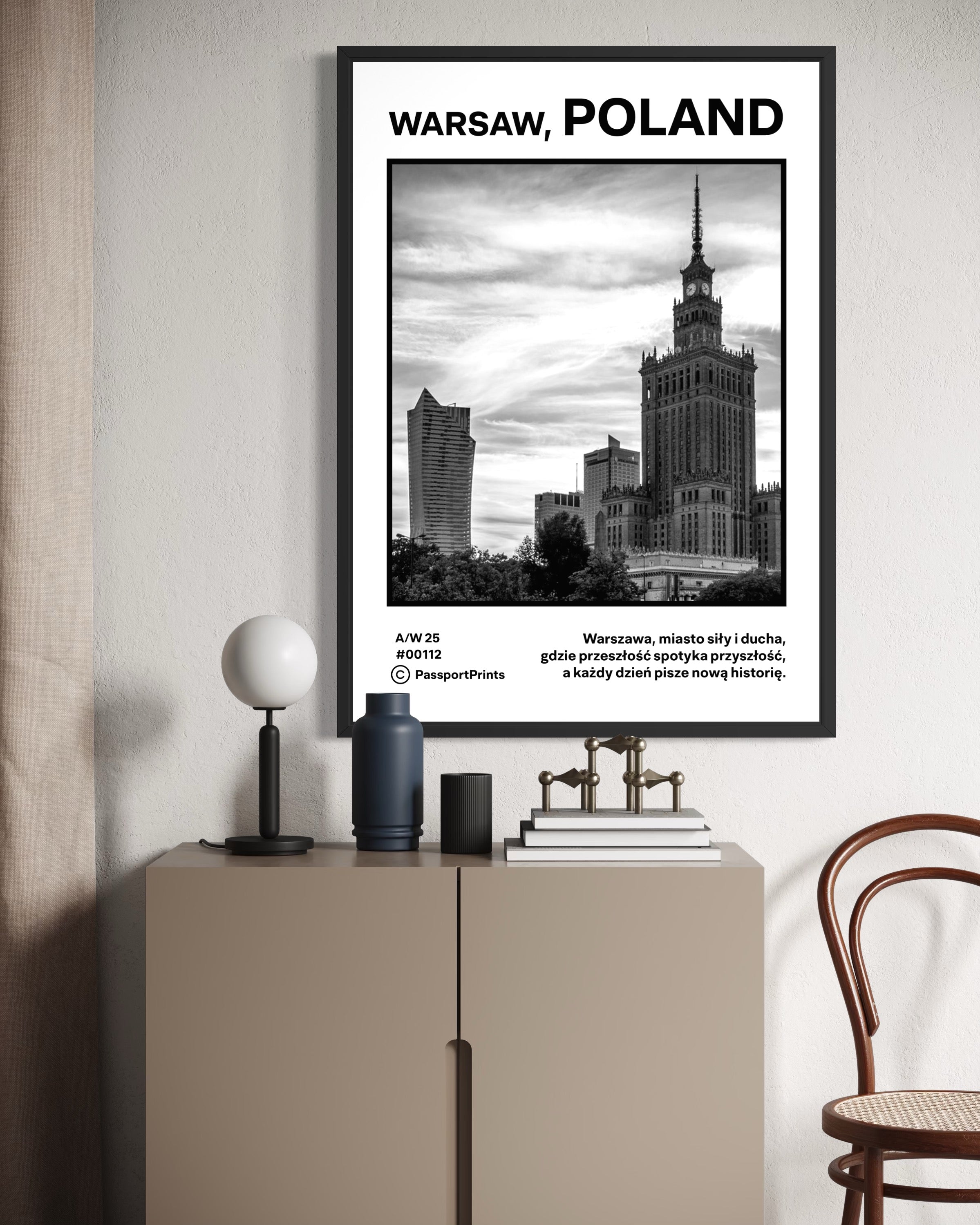 Warsaw, Poland Poster