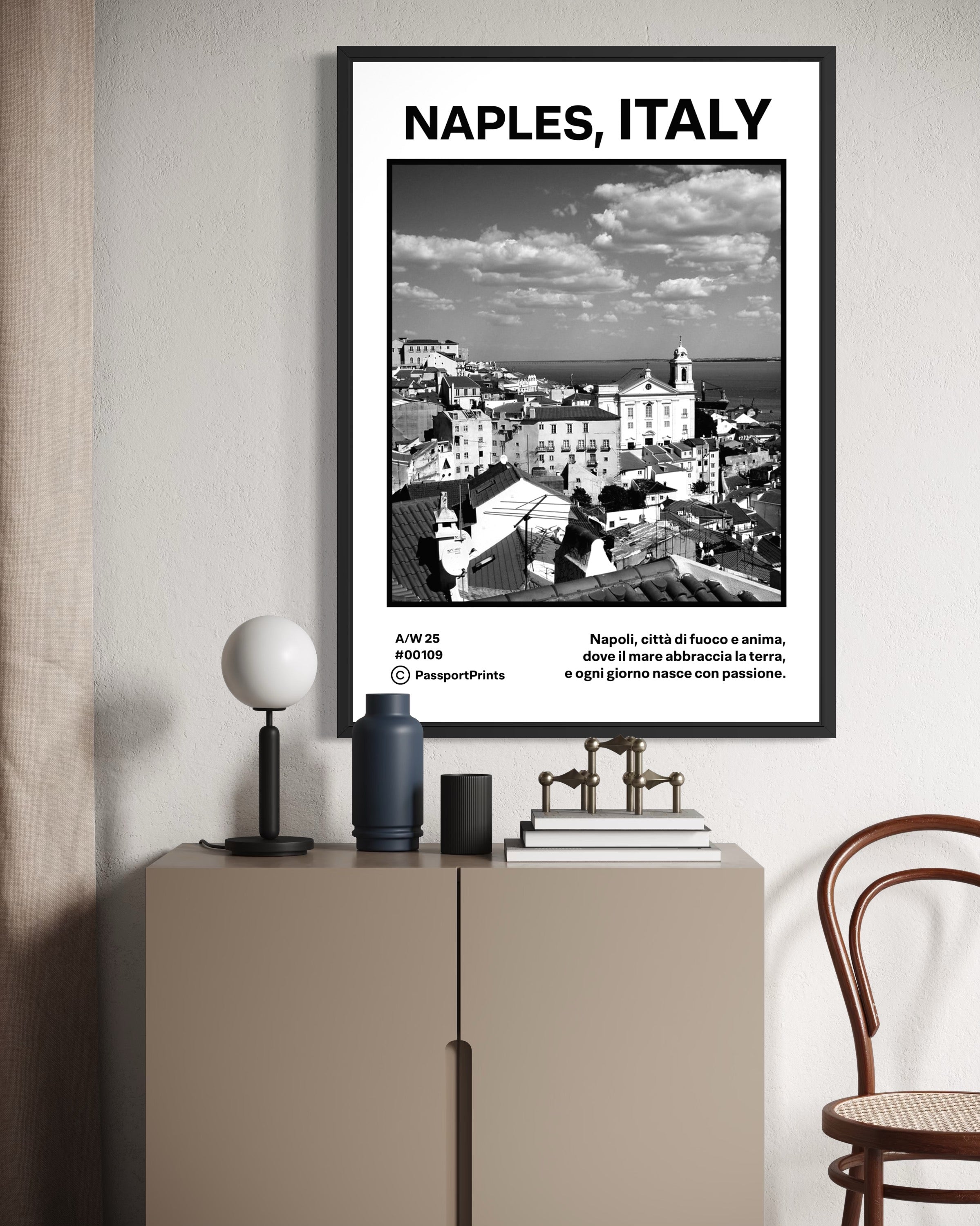 Naples, Italy Poster