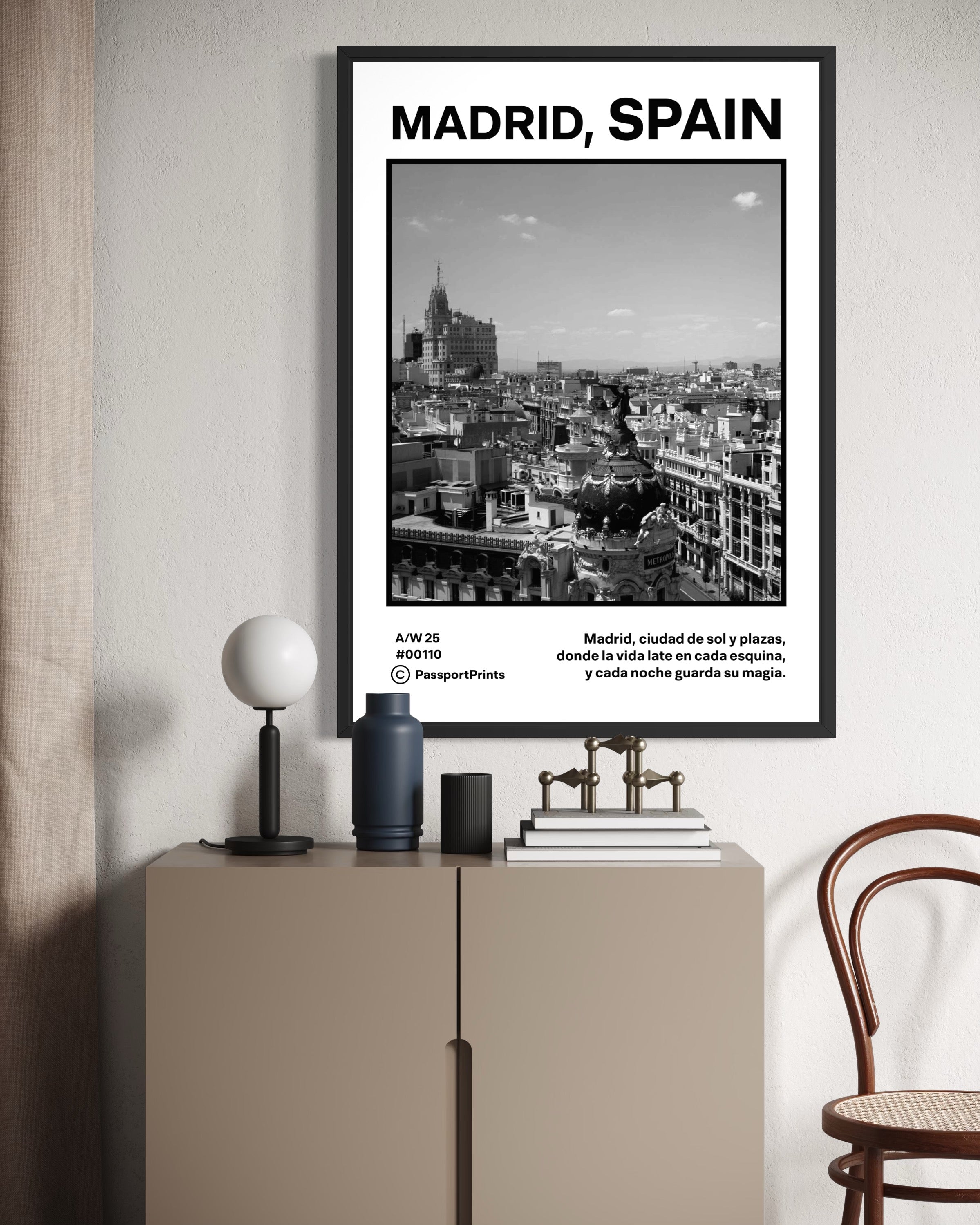 Madrid, Spain Poster