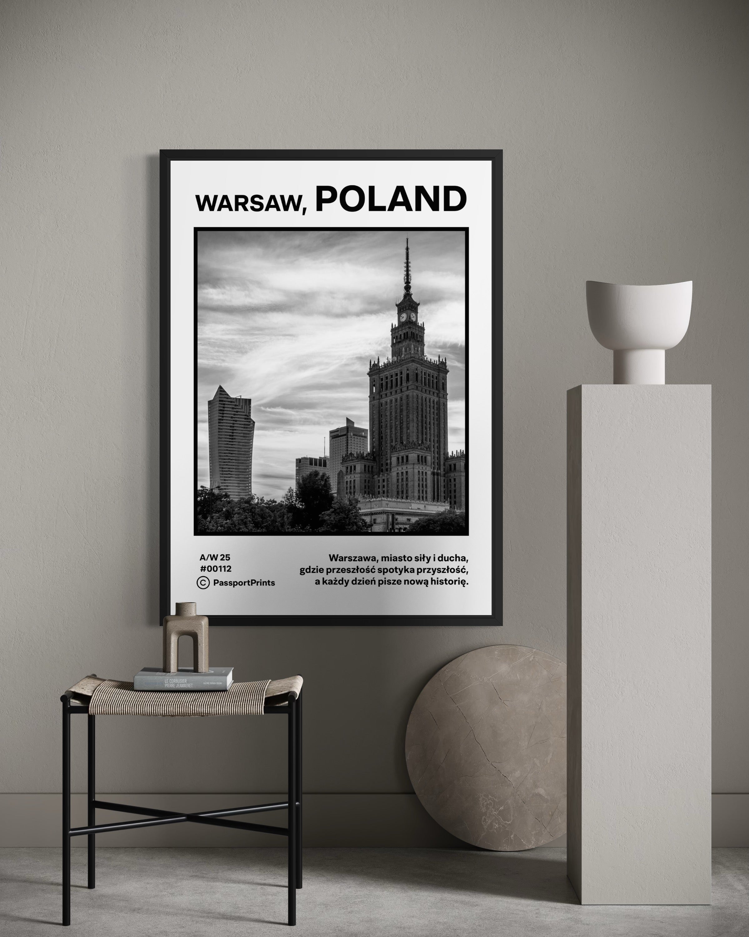 Warsaw, Poland Poster