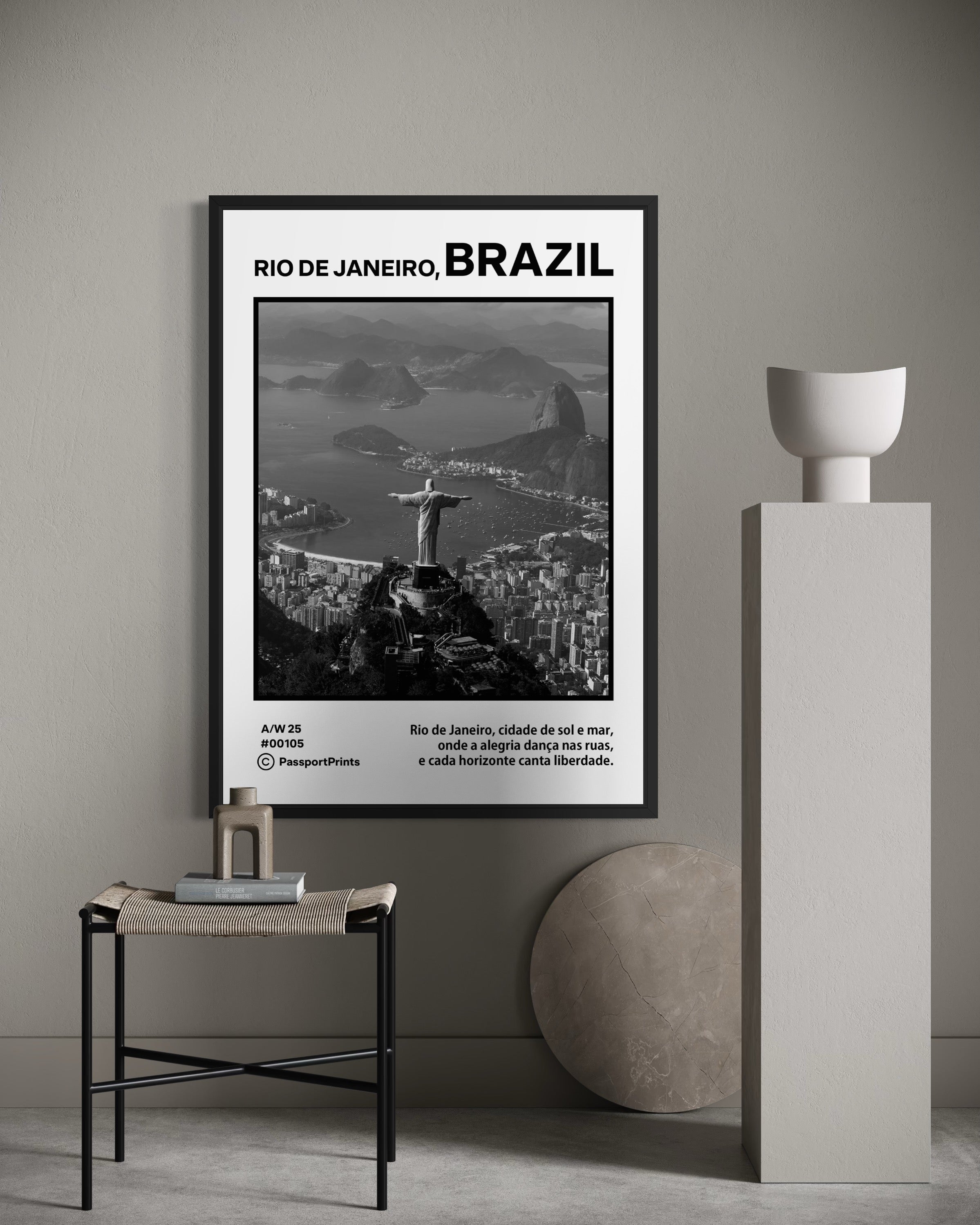 Rio De Janeiro, Brazil Poster