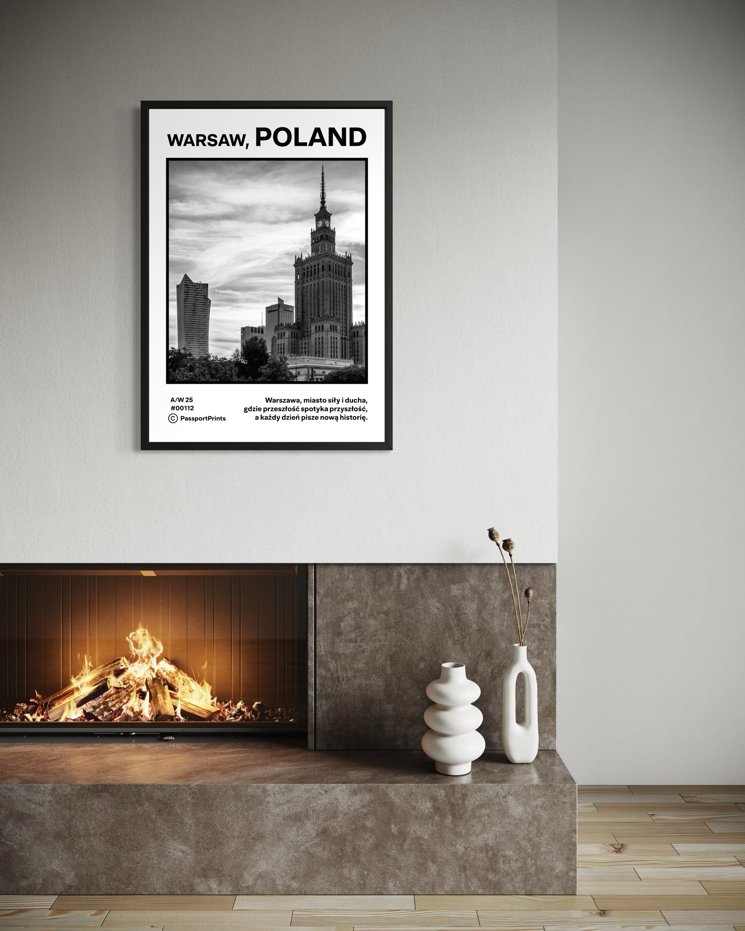 Warsaw, Poland Poster