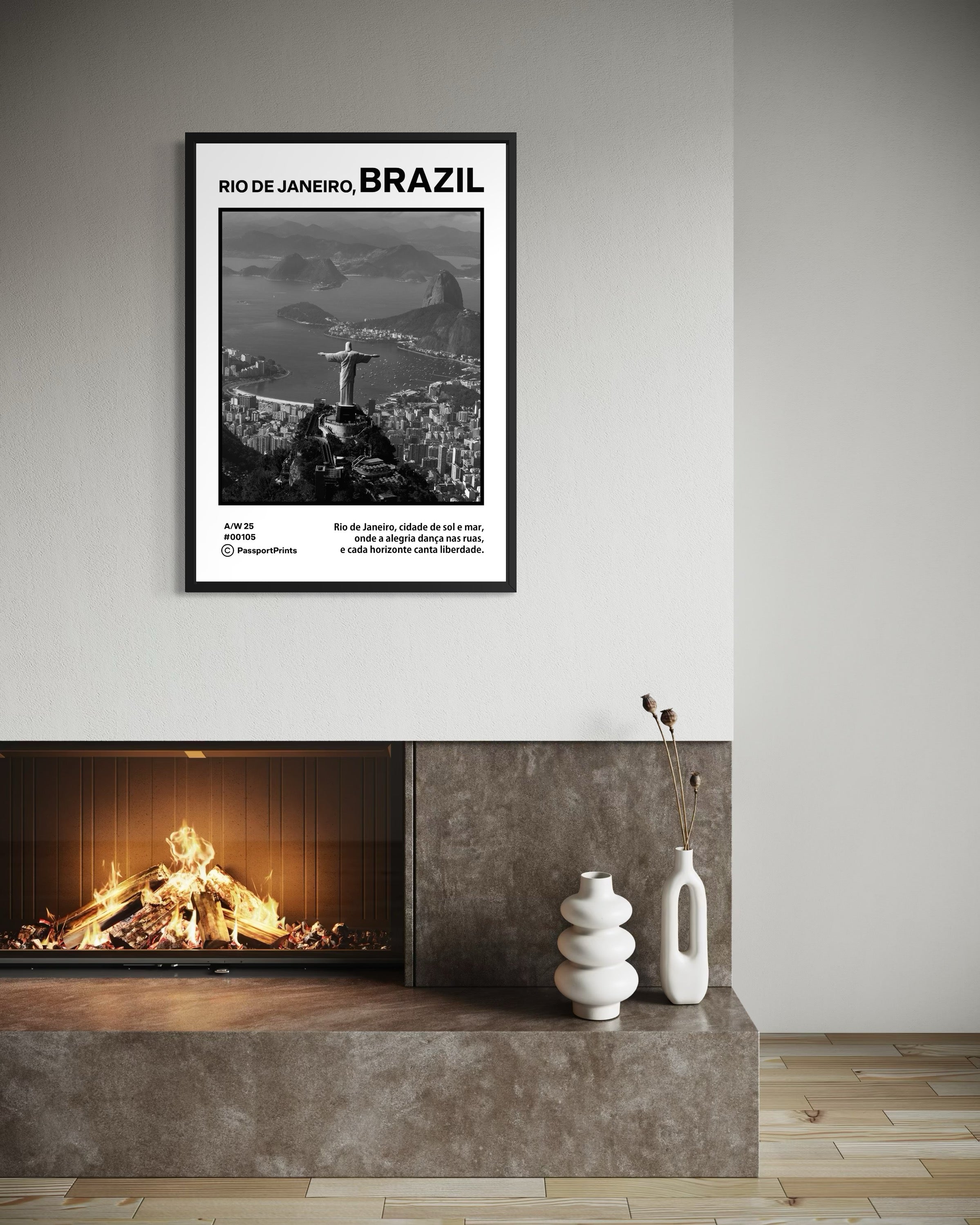 Rio De Janeiro, Brazil Poster