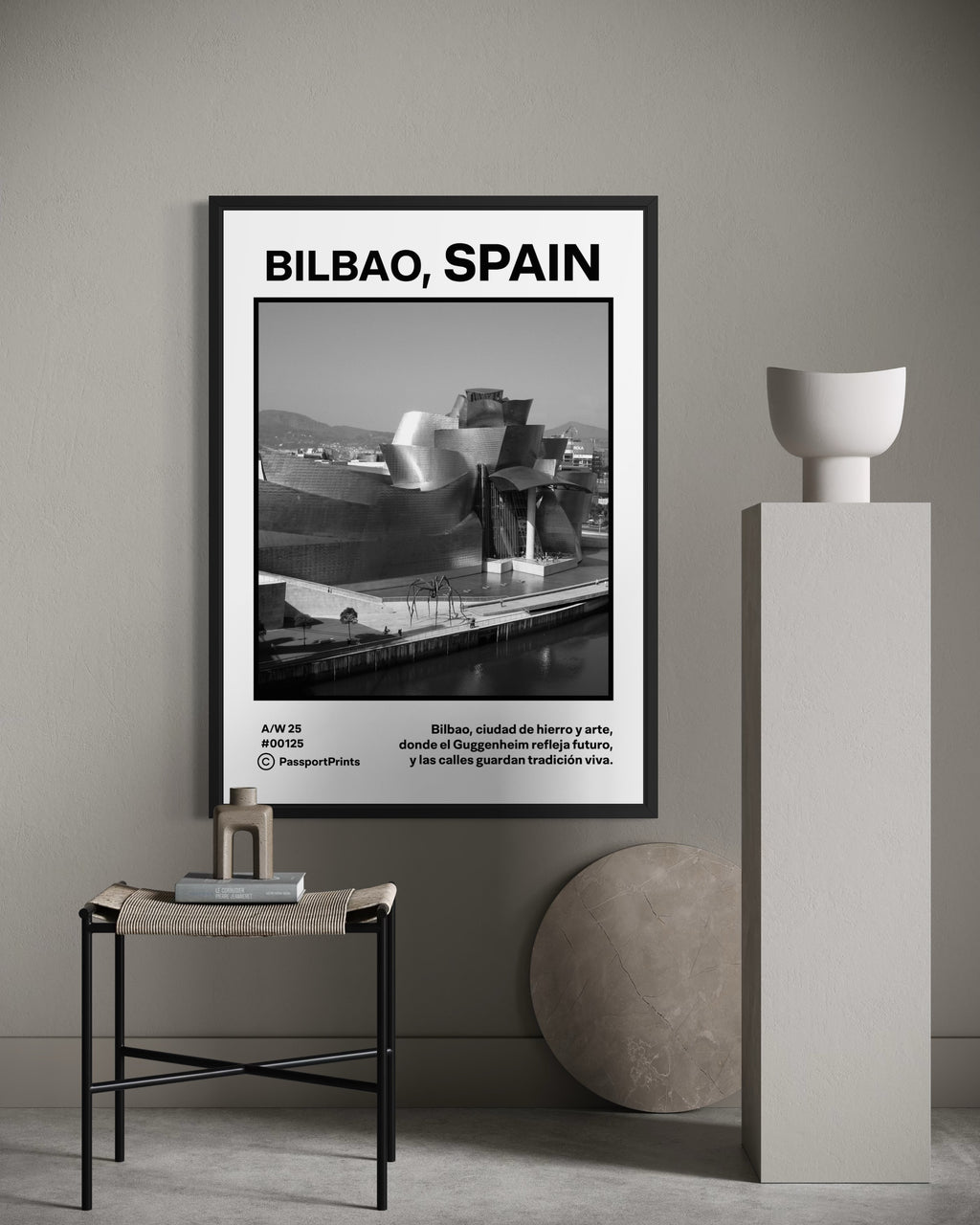 Bilbao, Spain Poster