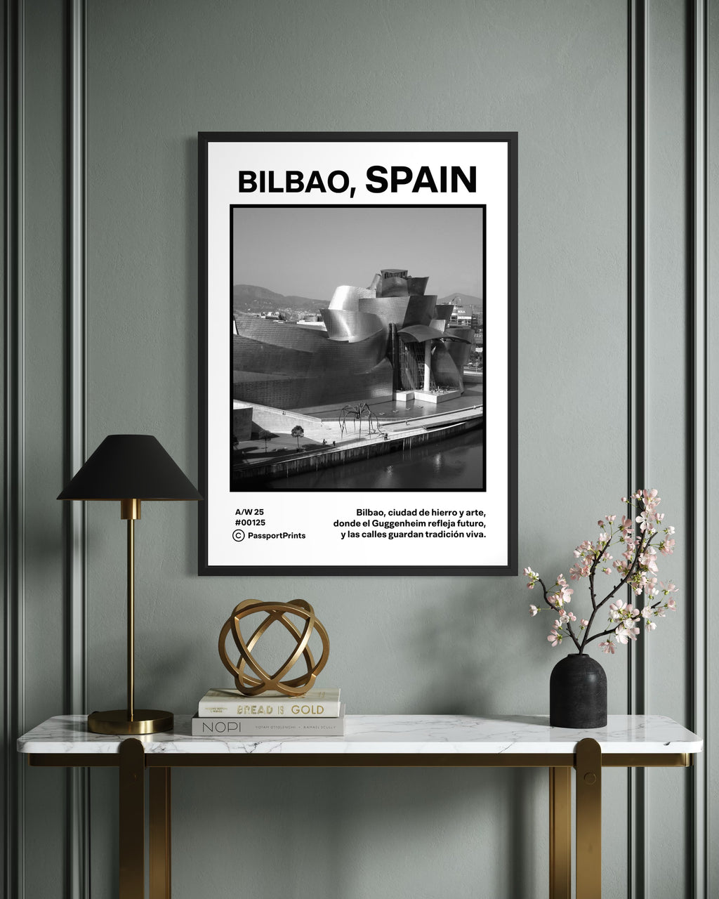 Bilbao, Spain Poster