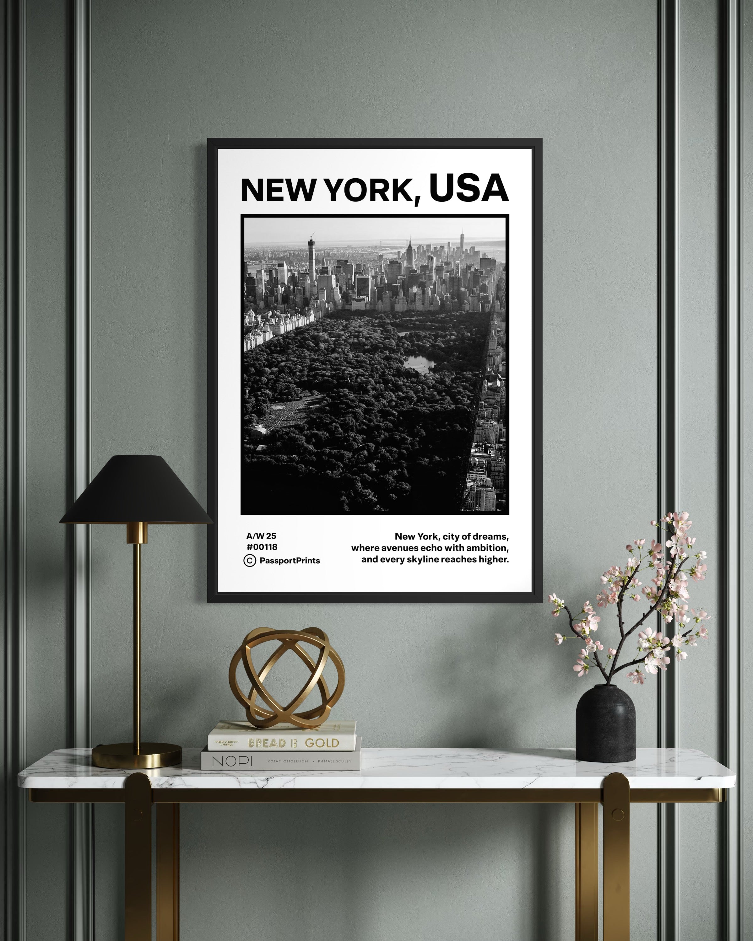 New York, USA Poster