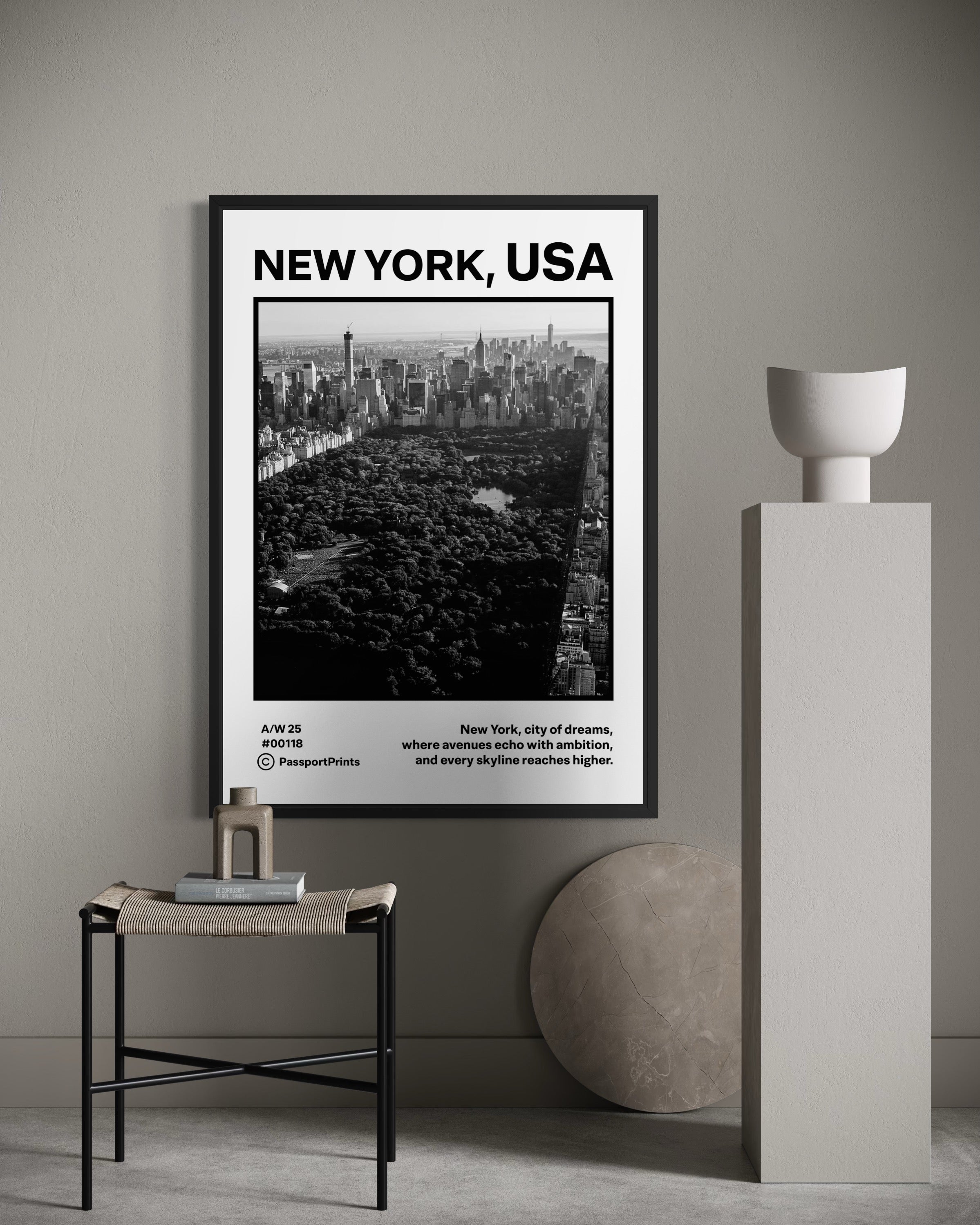 New York, USA Poster