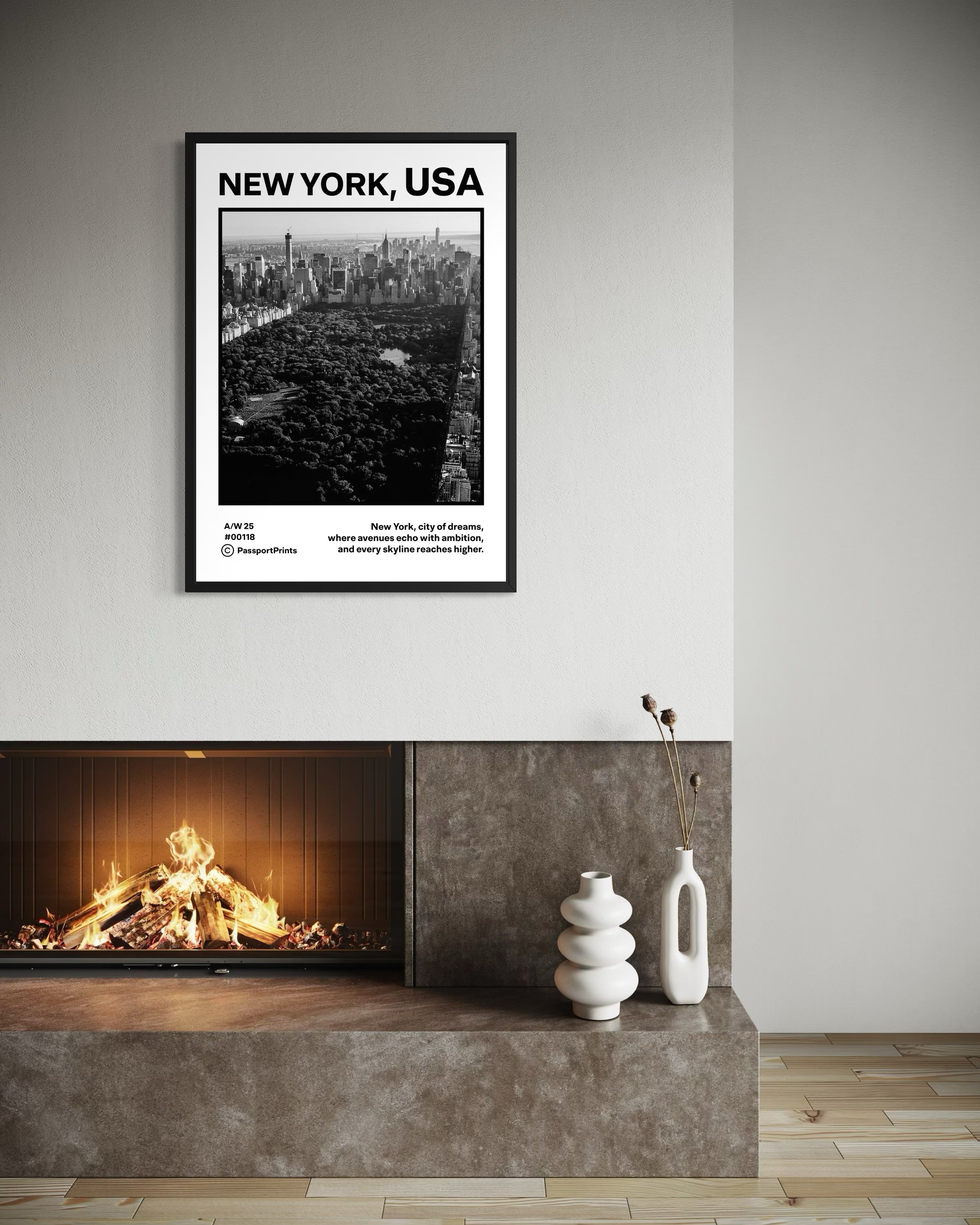 New York, USA Poster