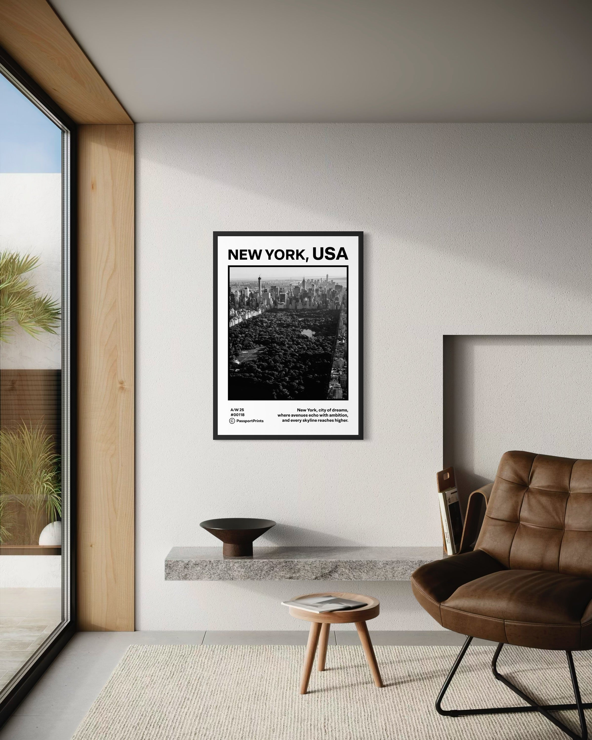 New York, USA Poster