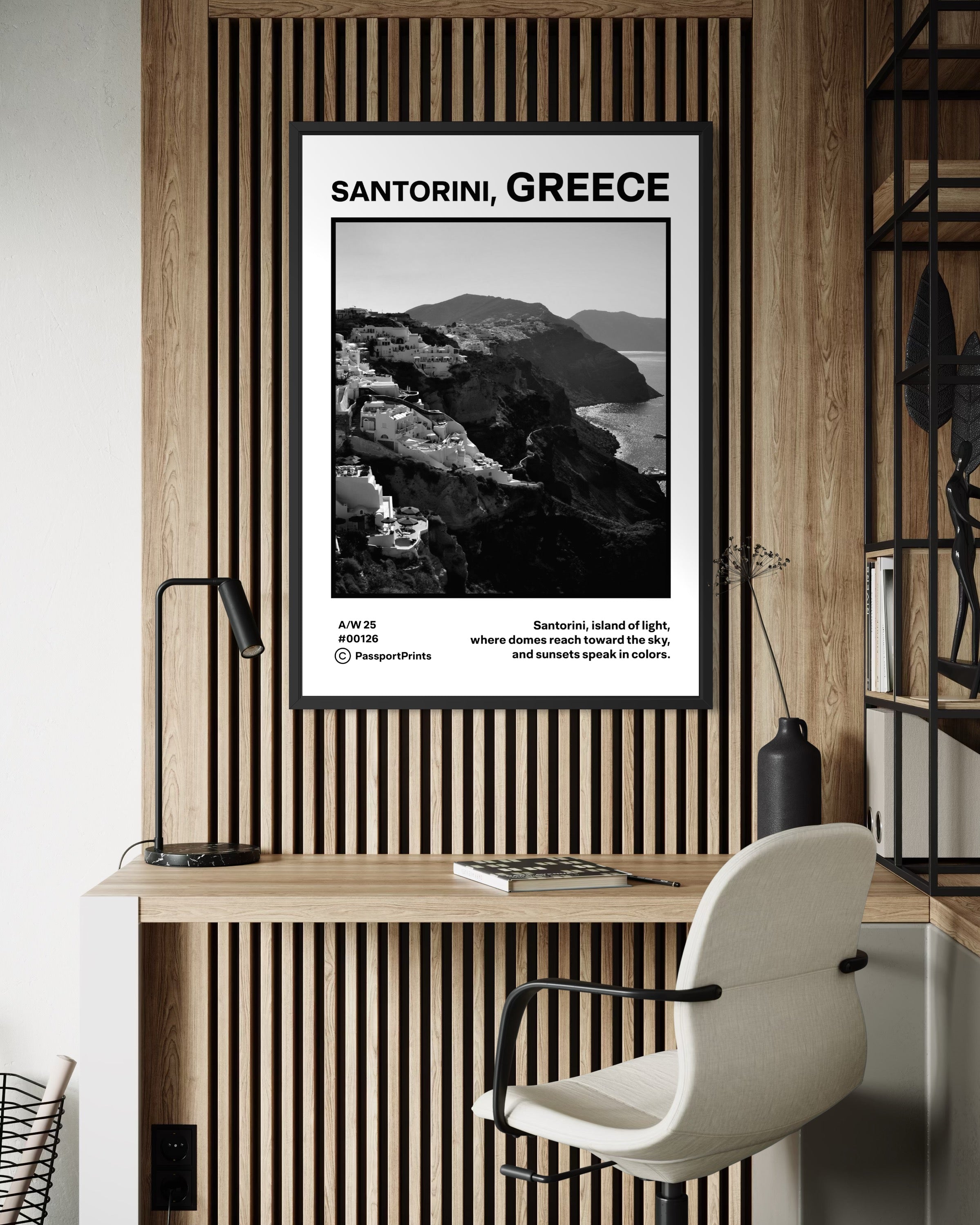 Santorini, Greece Poster